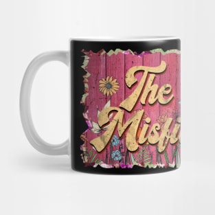 Classic Misfits Personalized Flowers Proud Name Mug